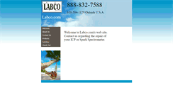 Desktop Screenshot of labco.com